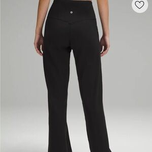 lululemon athletica Black Flare Boot Cut Pants